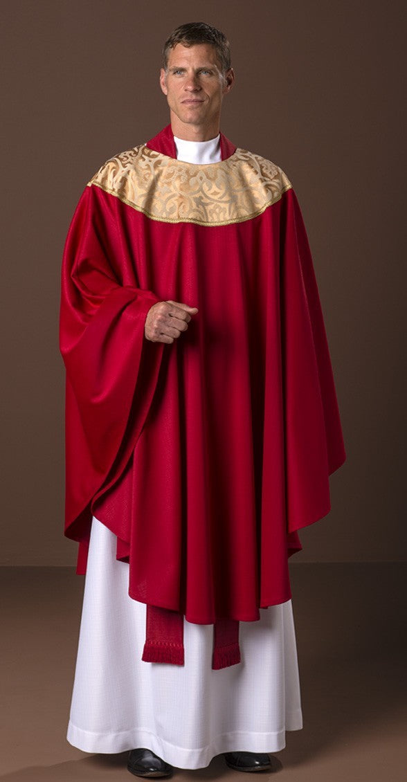 Canterbury Red Chasuble