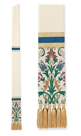 Holyrood Azure Stole: liturgical vestment for priest or deacon – The ...
