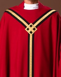 Nathaniel Chasuble: red liturgical vestment for priest or deacon – The ...